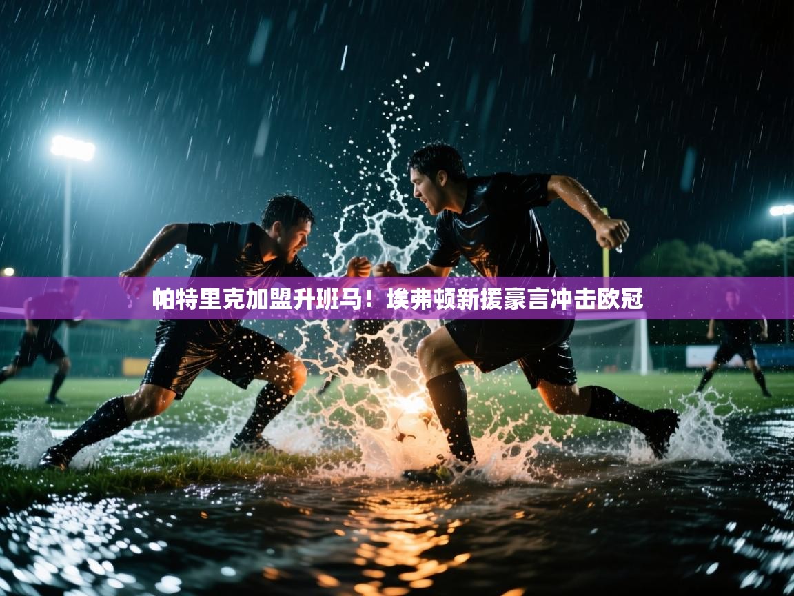 帕特里克加盟升班马！埃弗顿新援豪言冲击欧冠  第1张