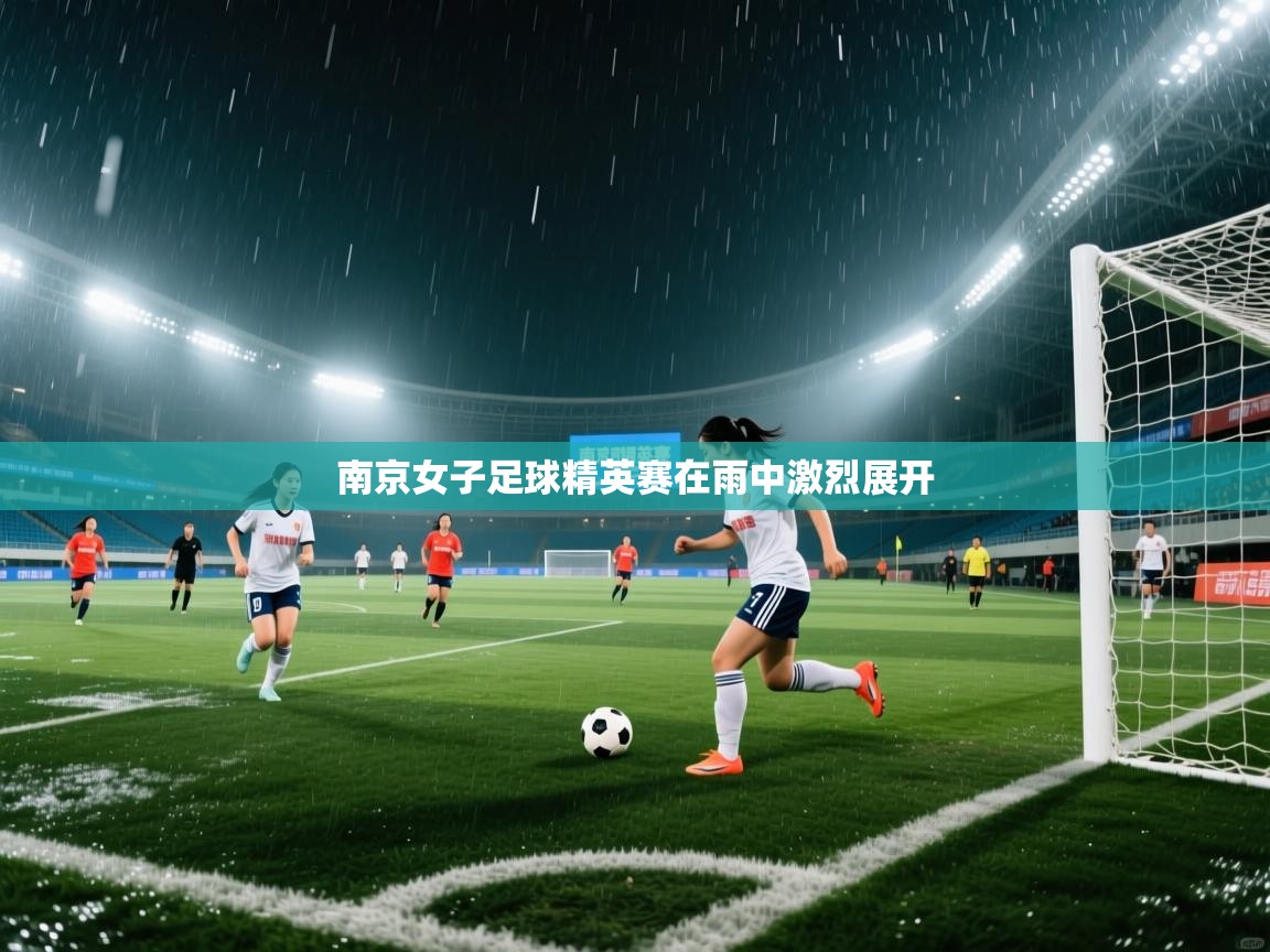 南京女子足球精英赛在雨中激烈展开 第1张