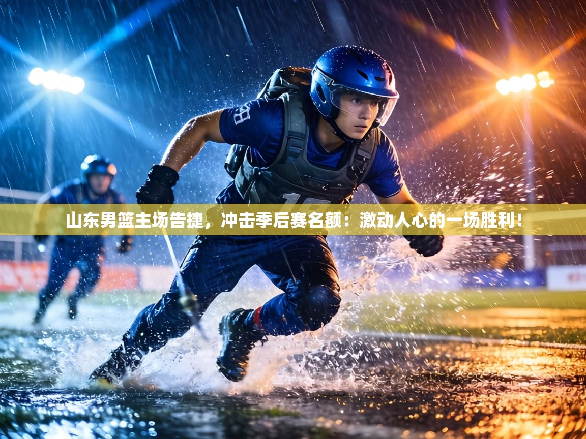 山东男篮主场告捷,冲击季后赛名额:激动人心的一场胜利! 第1张