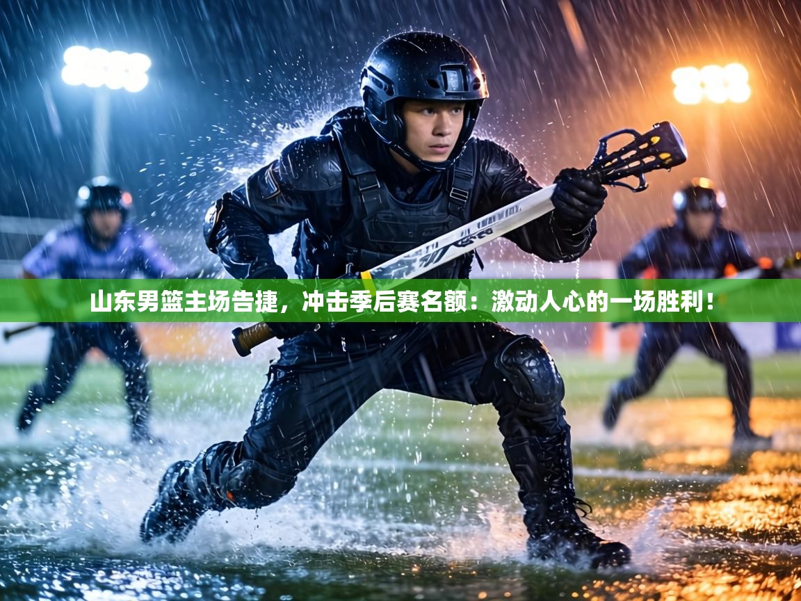 山东男篮主场告捷,冲击季后赛名额:激动人心的一场胜利! 第2张